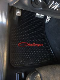 Signature Rubber Mats for Challenger 2011-ON with Red Logo